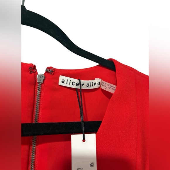 Alice + Olivia Lennon Side Zip Mini Dress - Picture 8 of 9